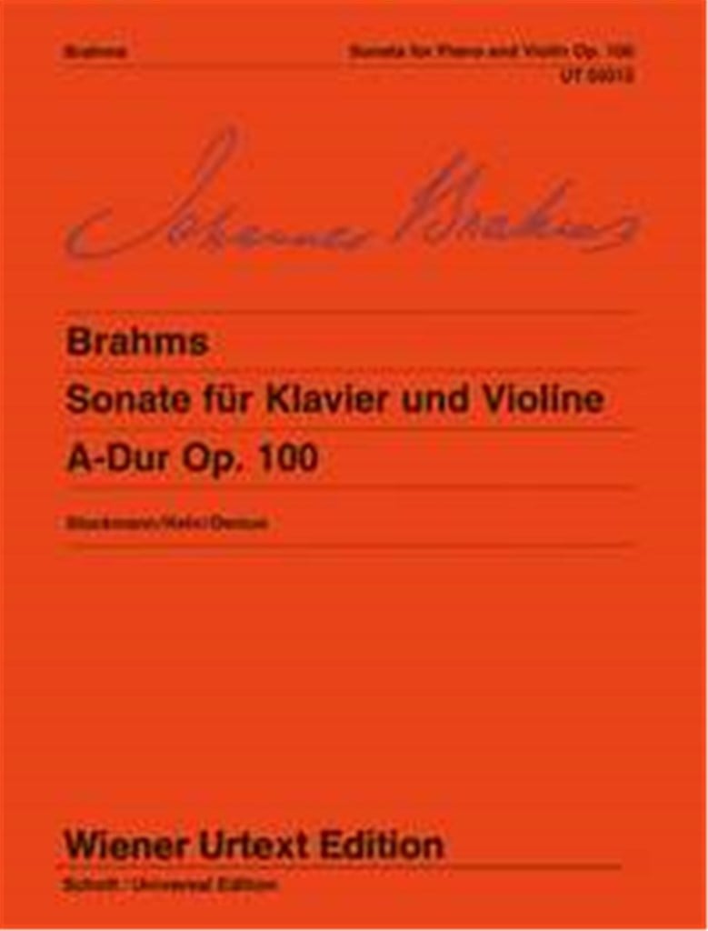Sonata La Op.100 (Kehr/Demus)