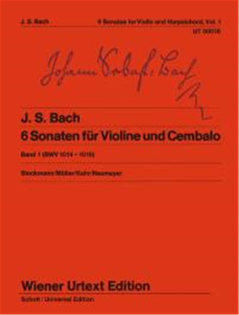 6 Sonatas, BWV 1014-1016