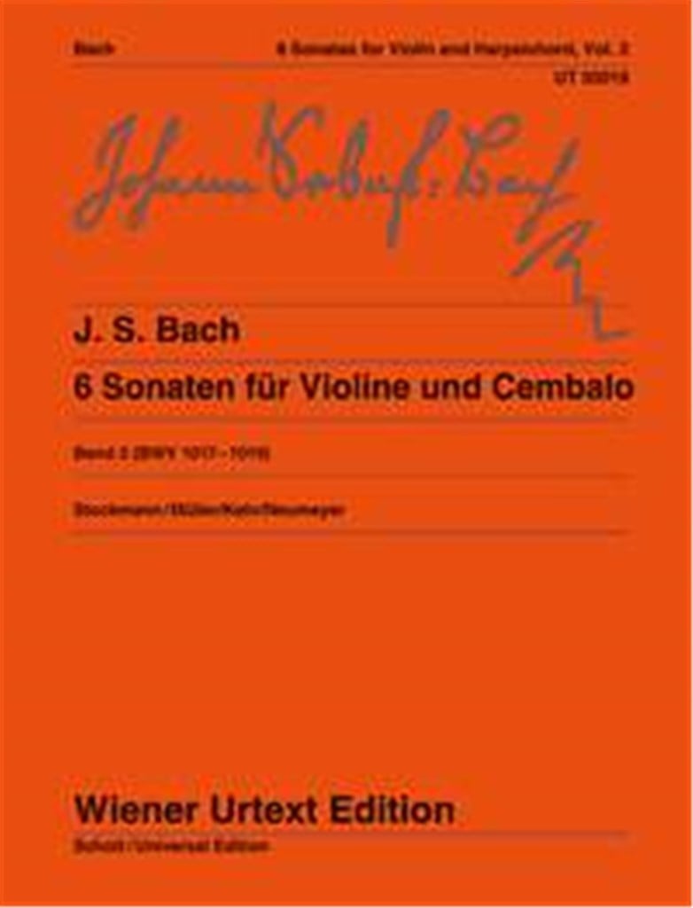 6 Sonaten BWV 1017 - 1019 Band 2