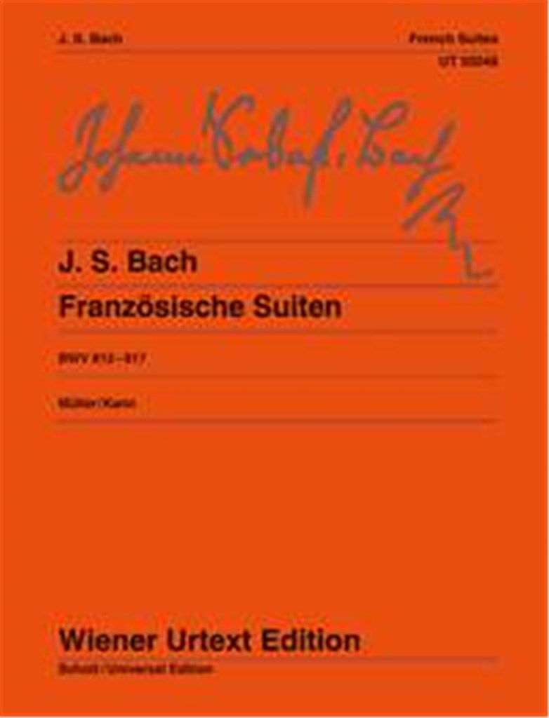 Franzosische Suiten Bwv812-817 P