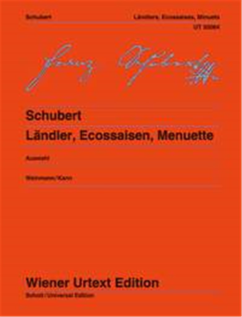 Ländler, Ecossaisen, Menuette