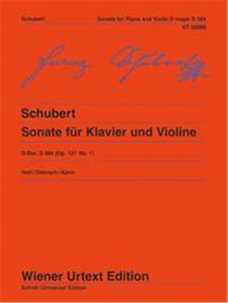 Sonatina Re Op.137 N.1(D384)(Holl/Distrach/Kann)