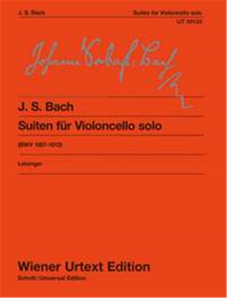 Suites (6) Bwv 1007/12 (Leisinger)