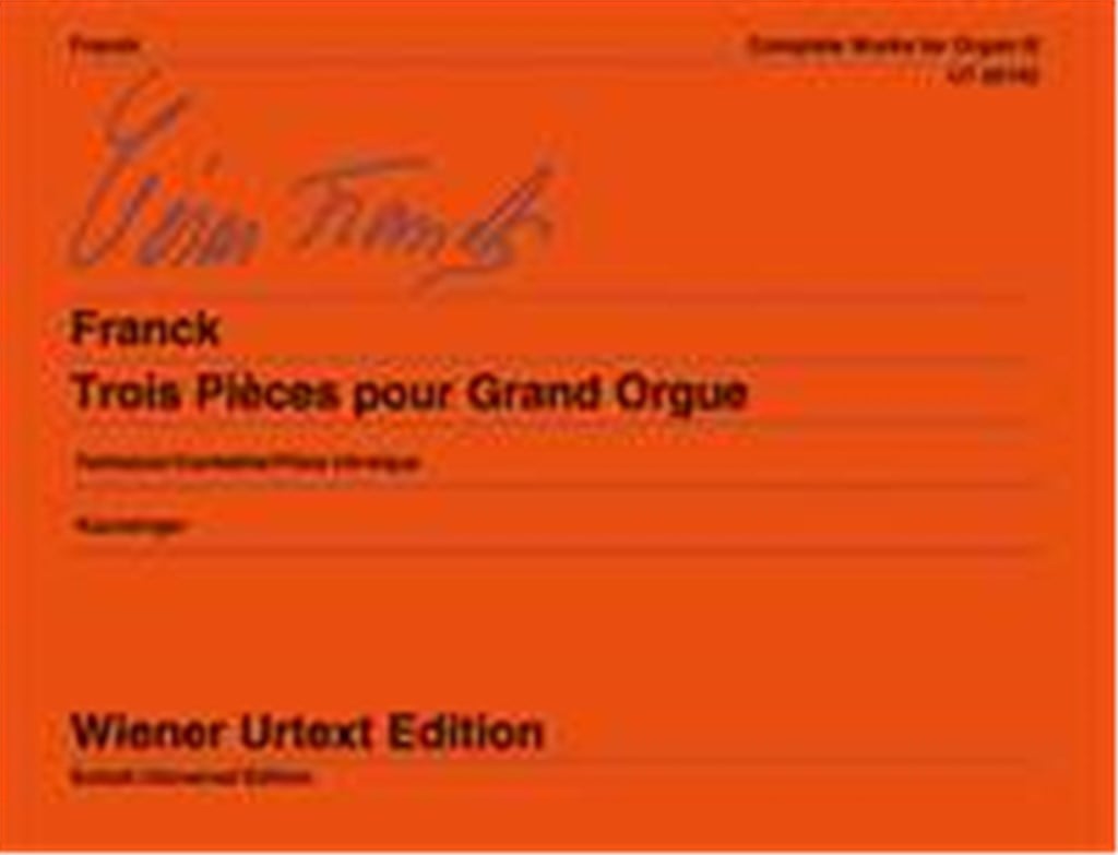 3 Pièces pour Grand Orgue