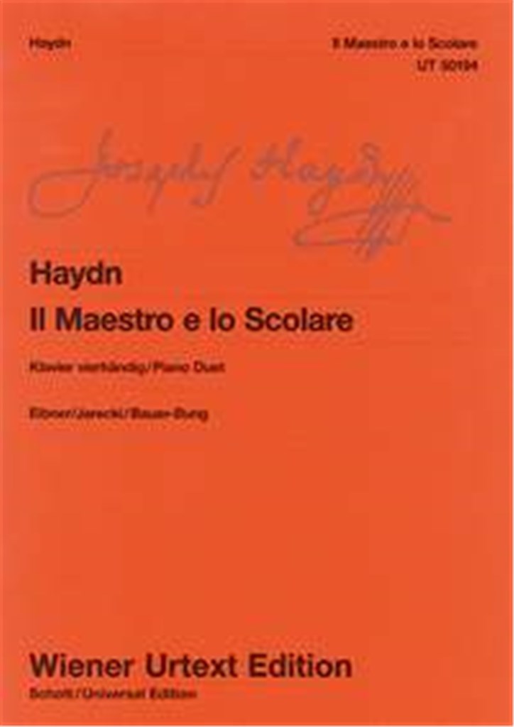 Il Maestro E Scolare Hob. XVIIa:1