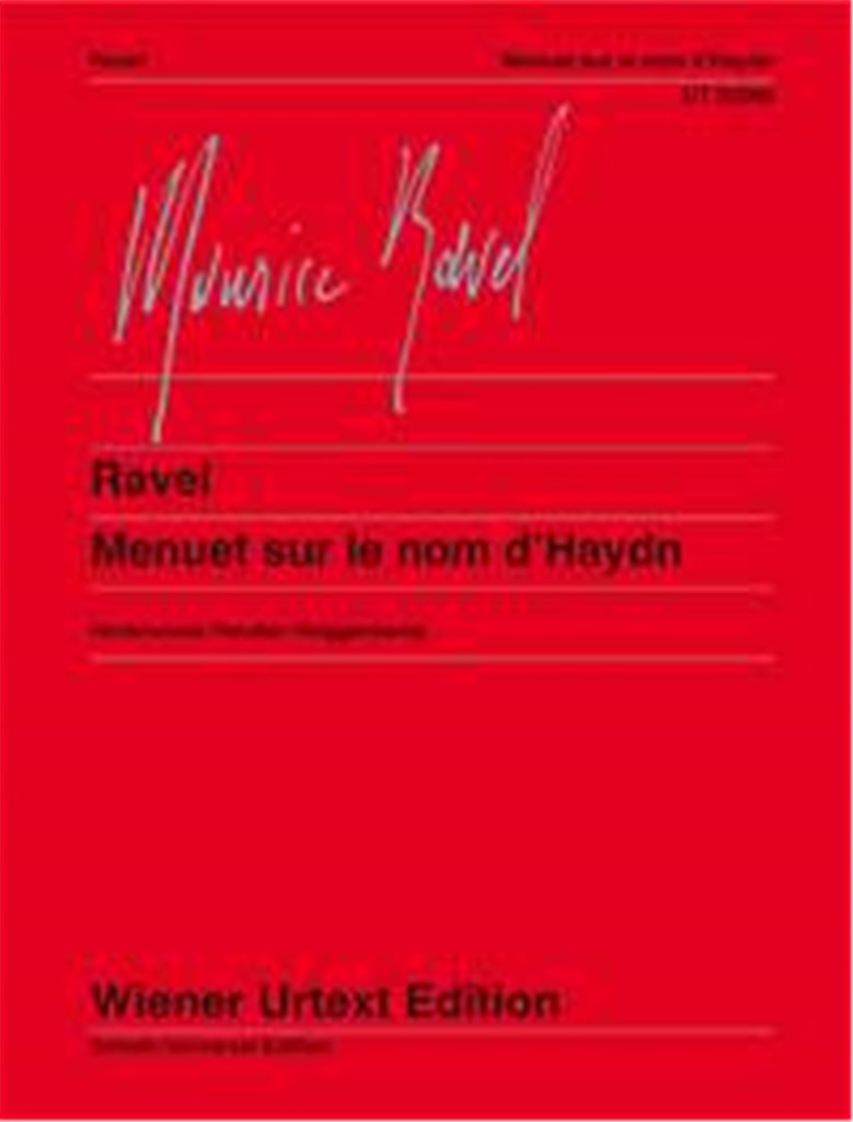 Menuet Sur Nom De Haydn