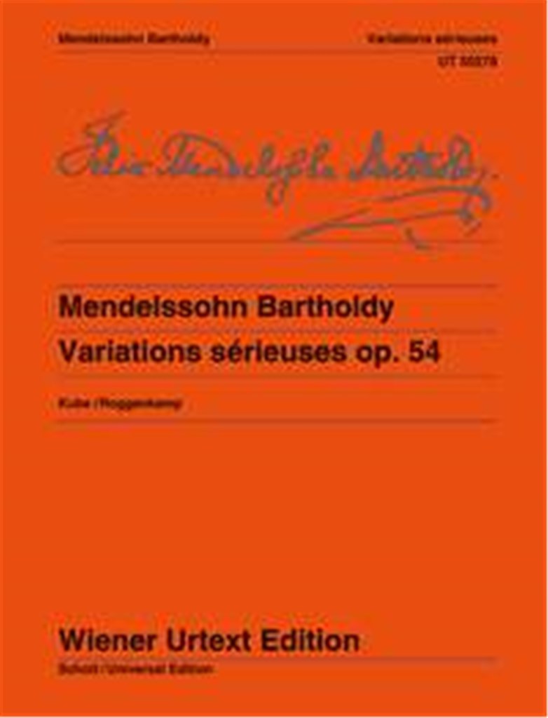 Variations sérieuses op. 54