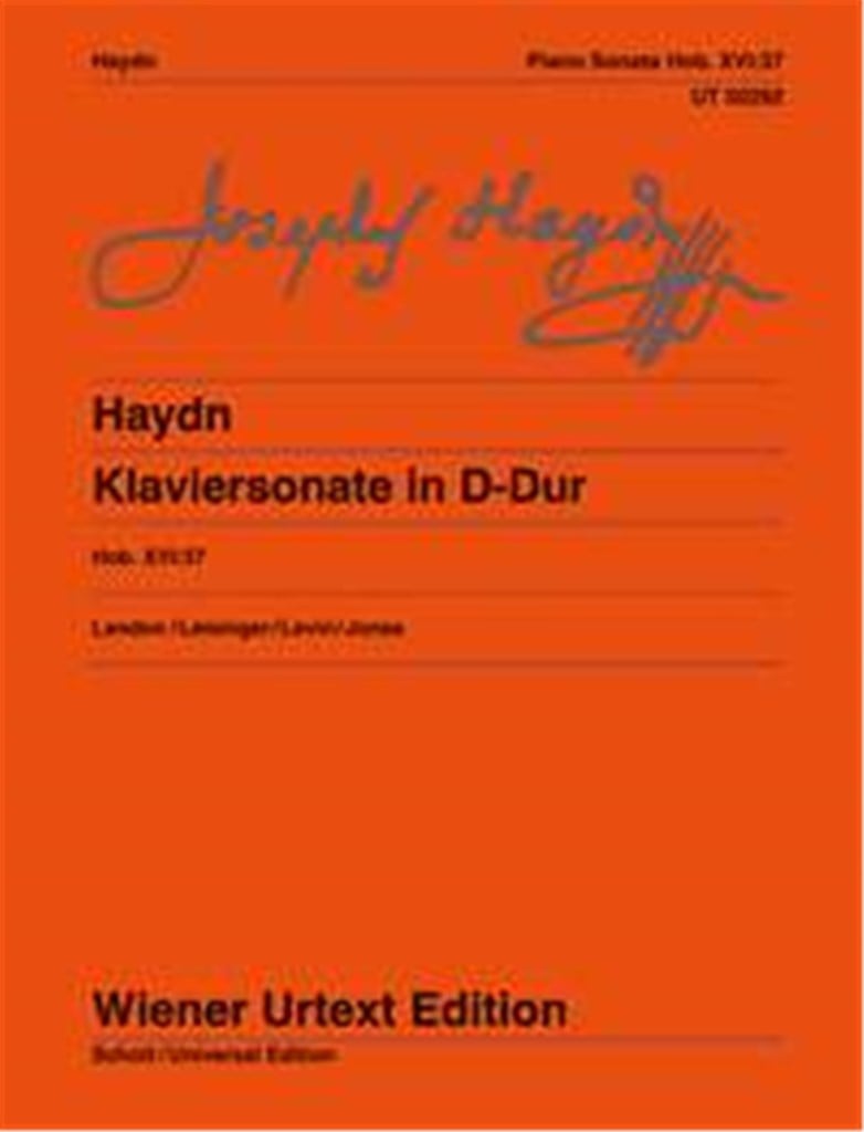 Klaviersonate D-Dur Hob. XVI:37