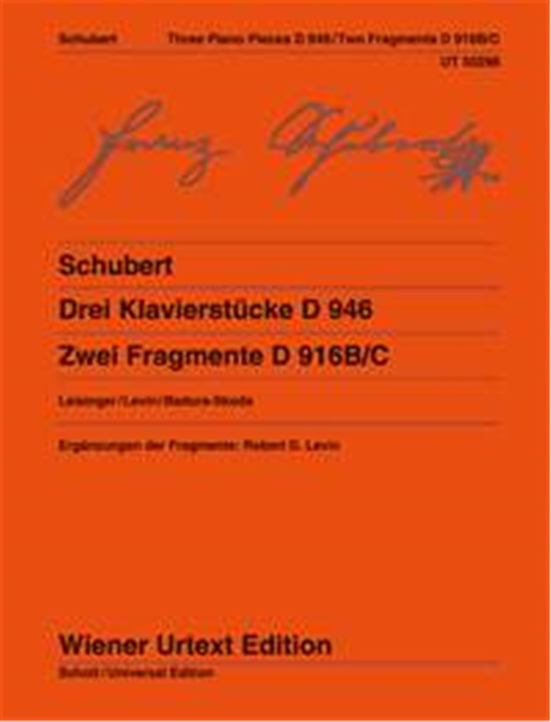 Drei Klavierstücke D 946
