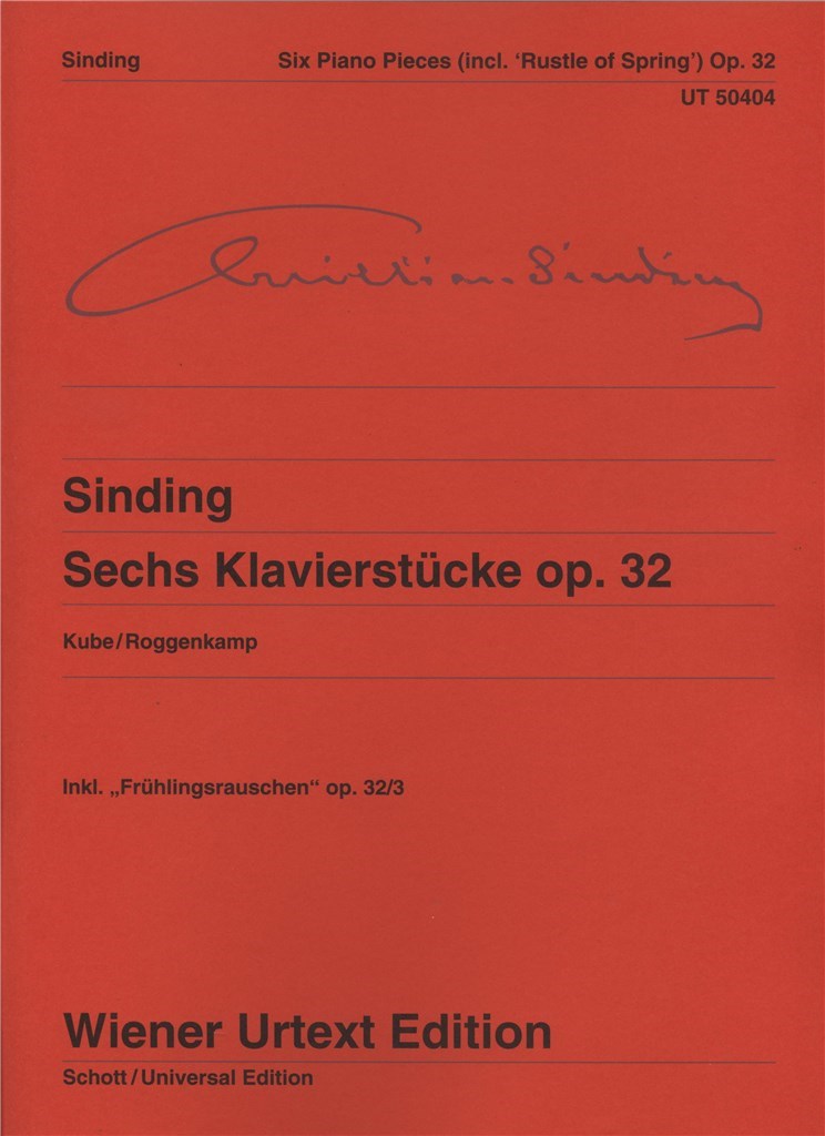 Six Piano Pieces op. 32