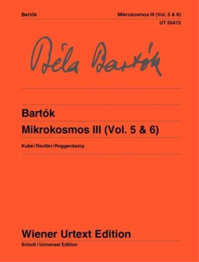 Mikrokosmos Band 3 (Vol. 5 & 6)