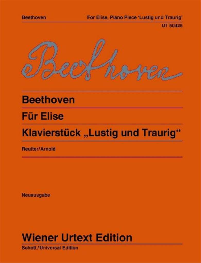 Für Elise und Klavierstück Lustig - Traurig