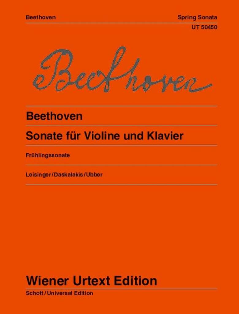 Sonate für Violine und Klavier op. 24