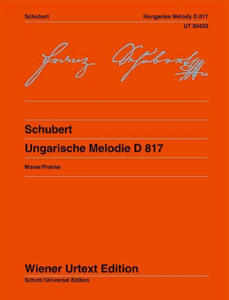Ungarische Melodie D 817
