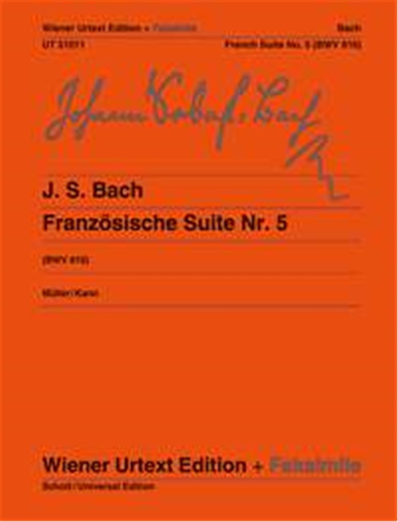 Suite Franc. N.5 Bwv 816(Mueller/Kann)