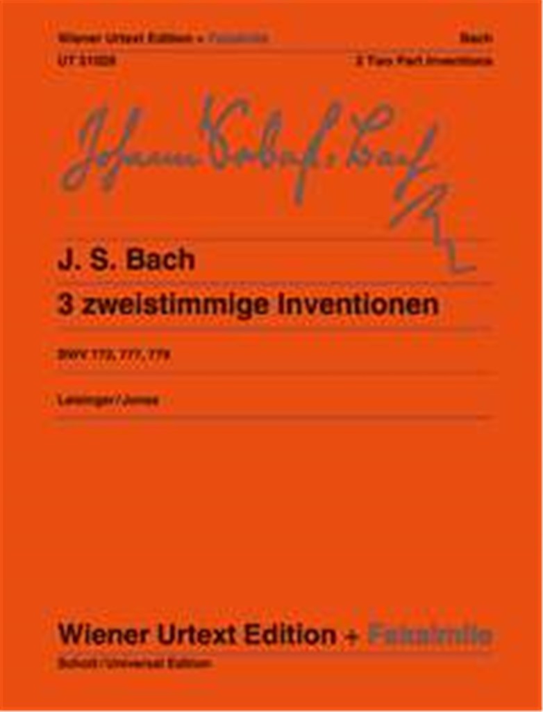 Drei zweistimmige Inventionen