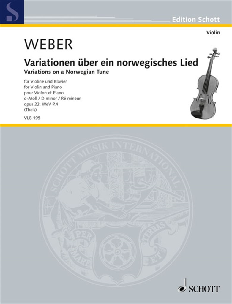 Variations on a Norwegian Tune op. 22 WeV P.4