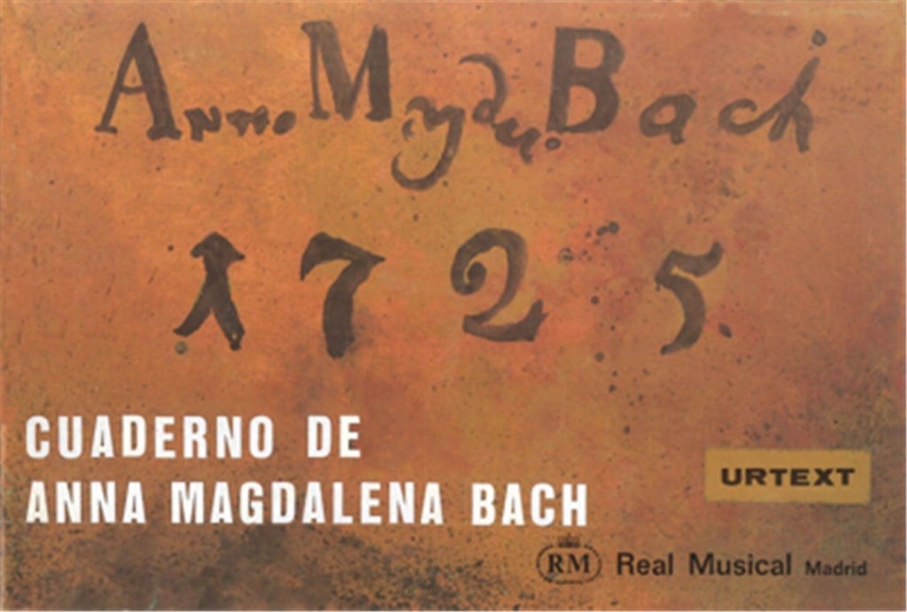 Notenbüchlein für Anna Magdalena Bach (1725)
