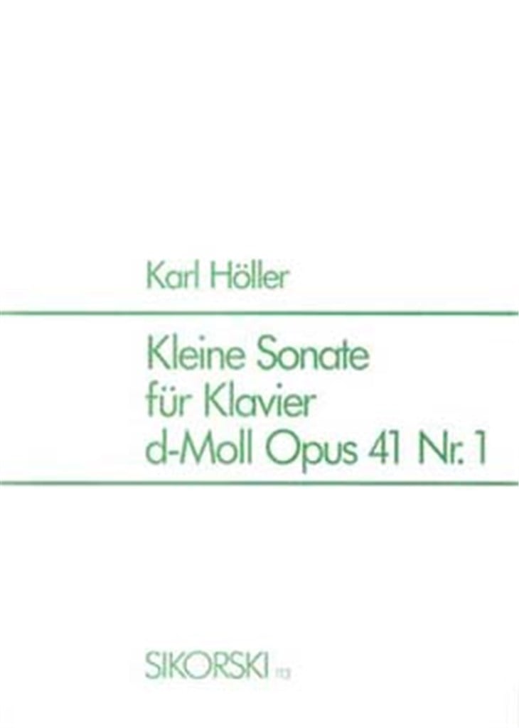 Kleine Sonate Nr. 1