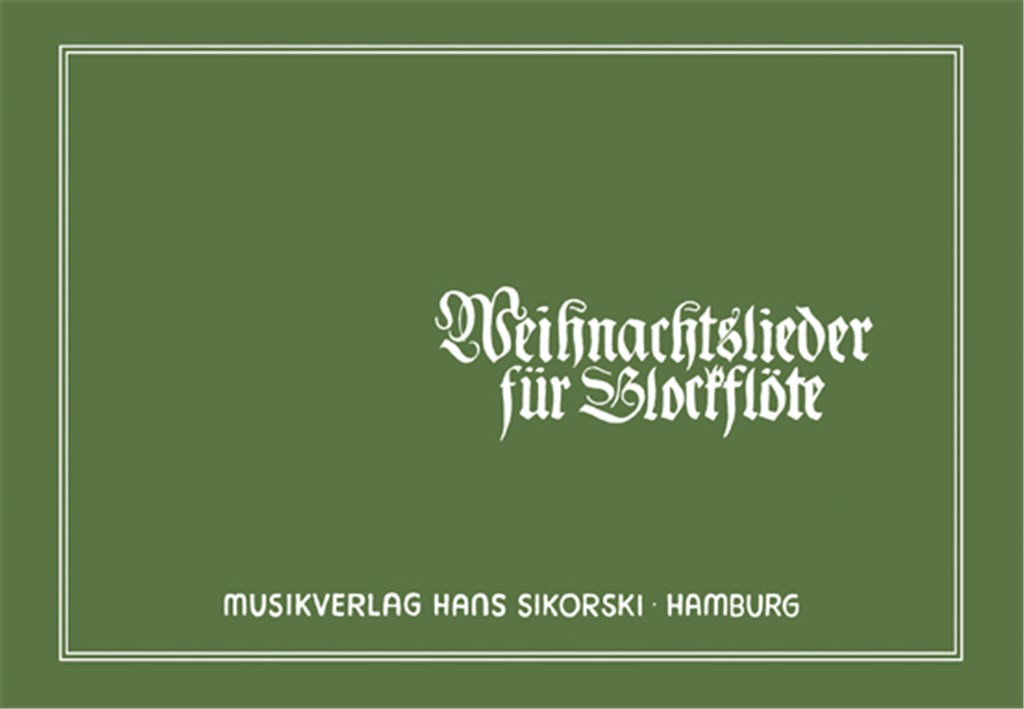 Weihnachtslieder für Blockflöte