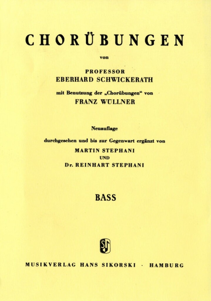 Chorübungen