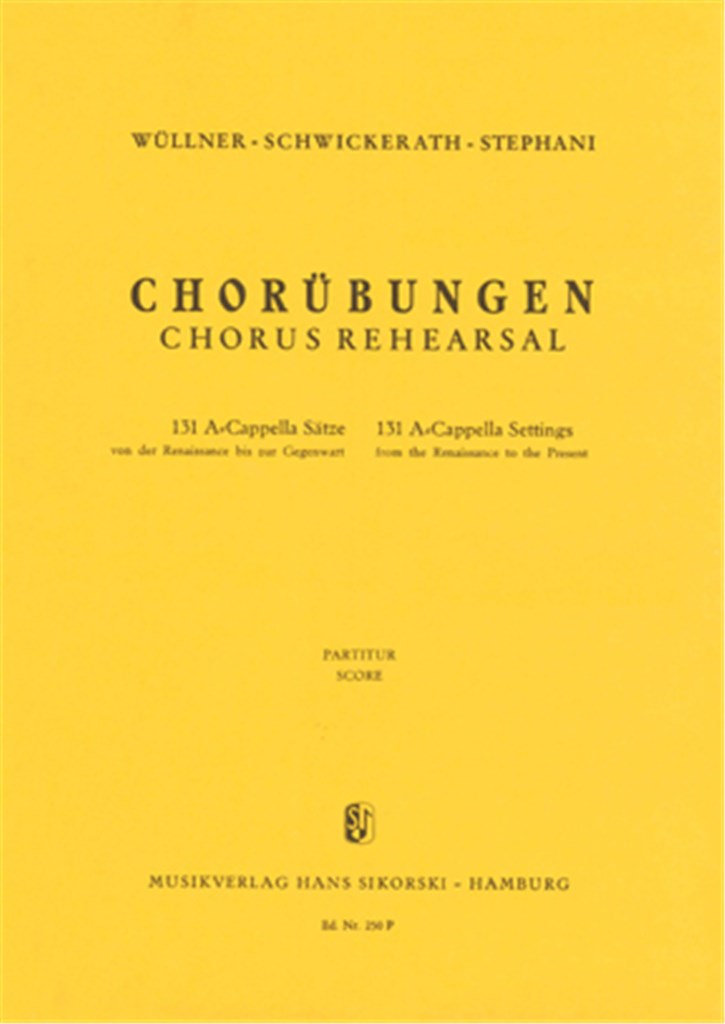 Chorübungen