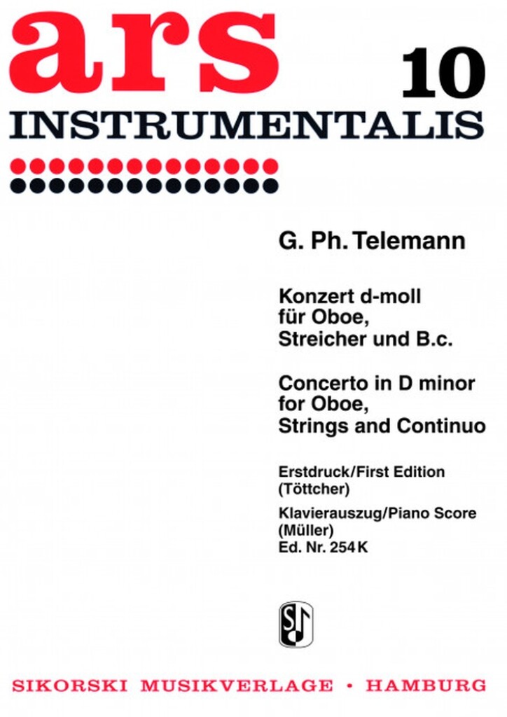 Concerto for Oboe, Strings and Basso Continuo