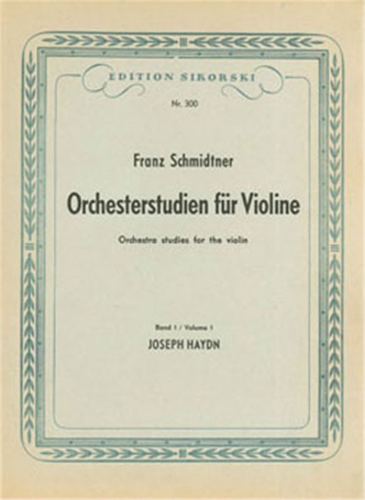 Orchesterstudien für Violine