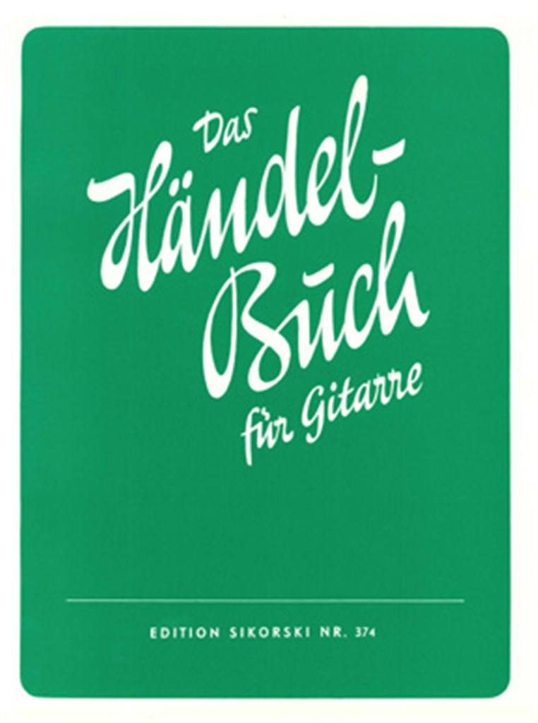 Das Händel-Buch fur Gitarre