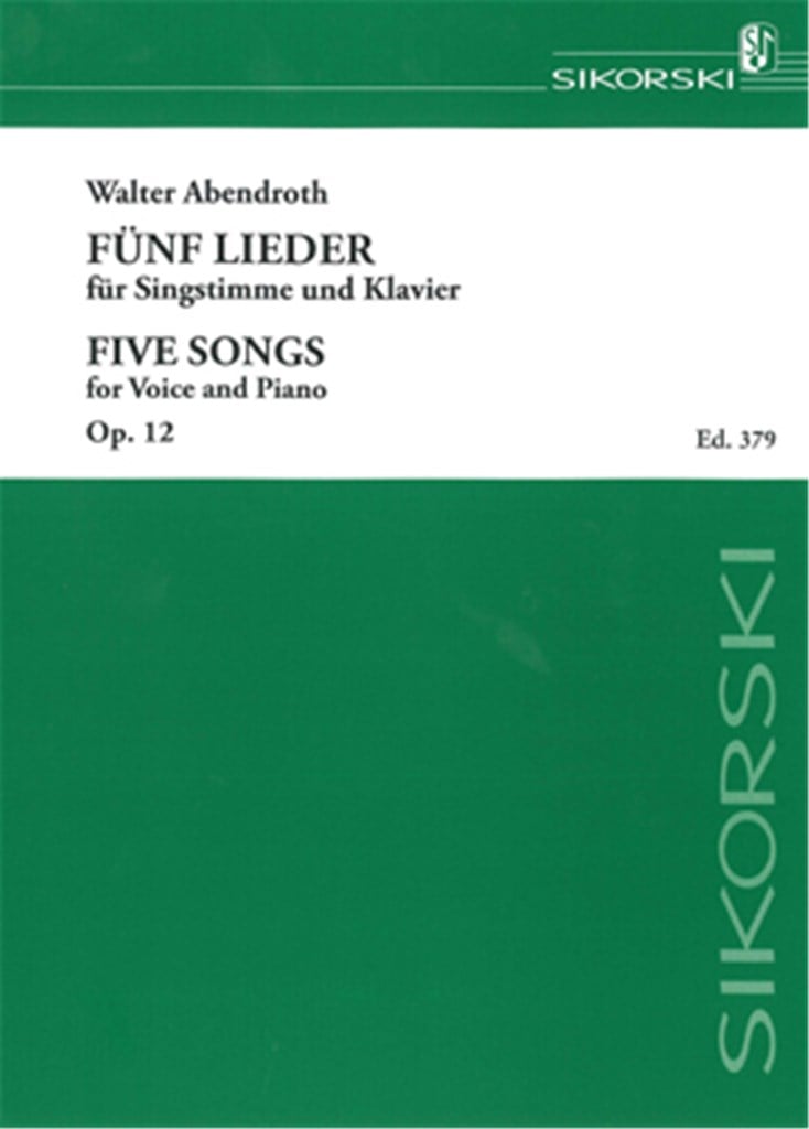 5 Lieder