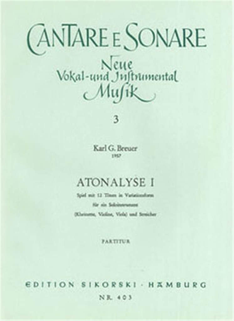 Atonalyse Nr. 1
