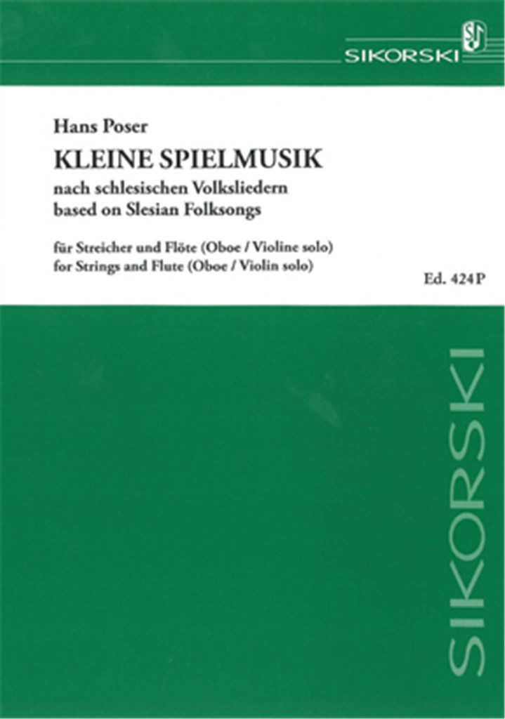 Kleine Spielmusik nach schlesischen Volksliedern