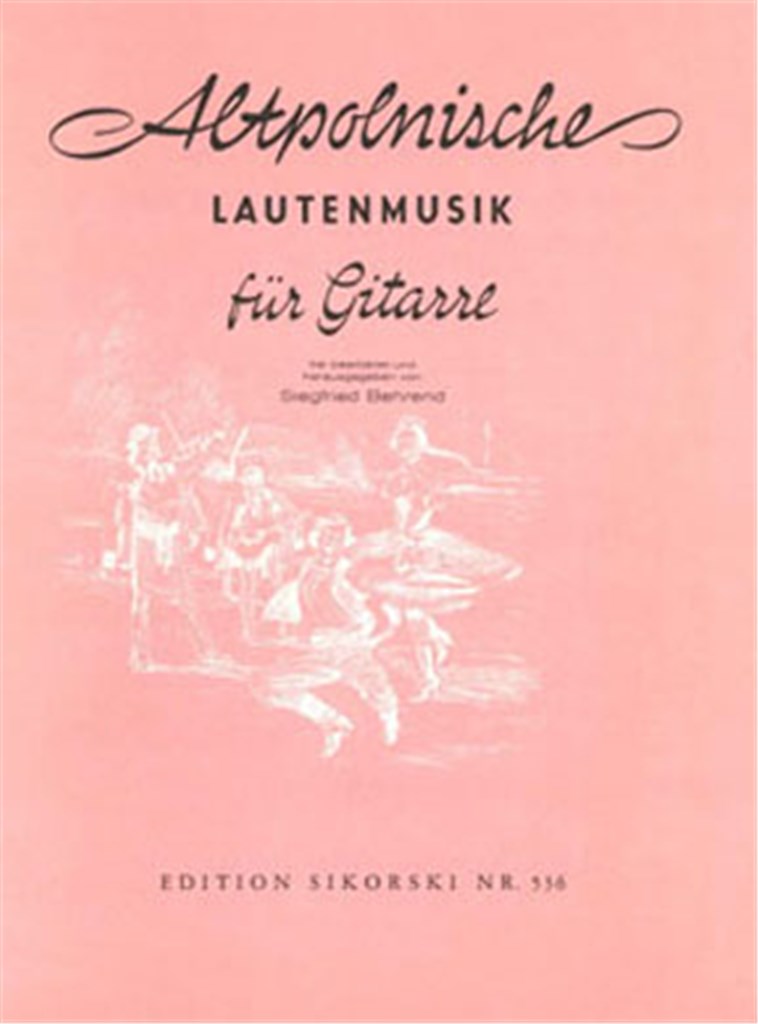 Alte europäische Lautenmusik für Gitarre