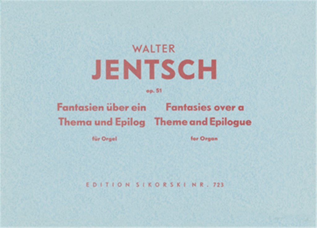 Fantasien über ein Thema und Epilog