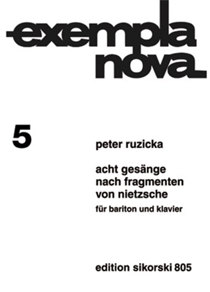 8 Gesänge nach Fragmenten von Nietzsche