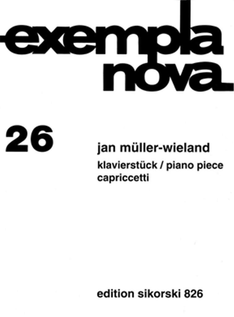 Klavierstück-Capriccetti