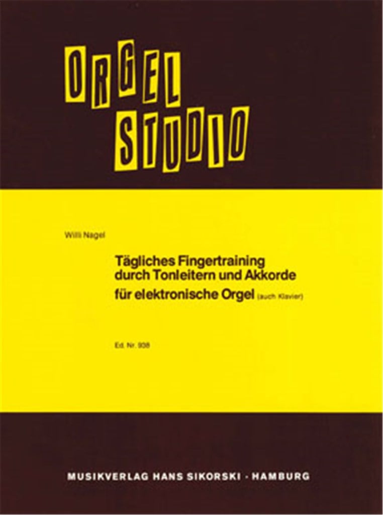 Tägliches Fingertraining durch Tonleitern und Akk.
