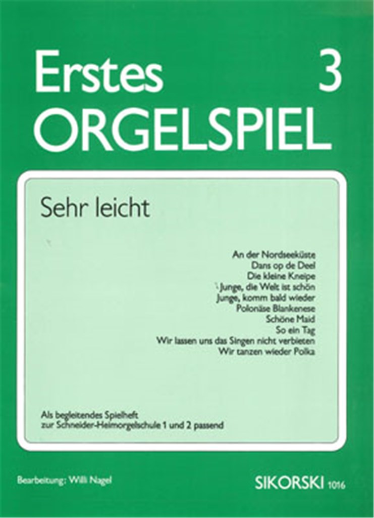 Erstes Orgelspiel