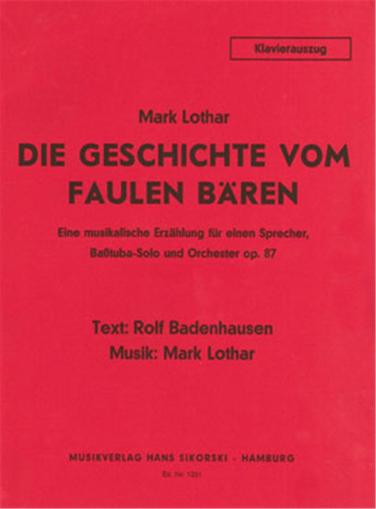 Die Geschichte vom faulen Bären