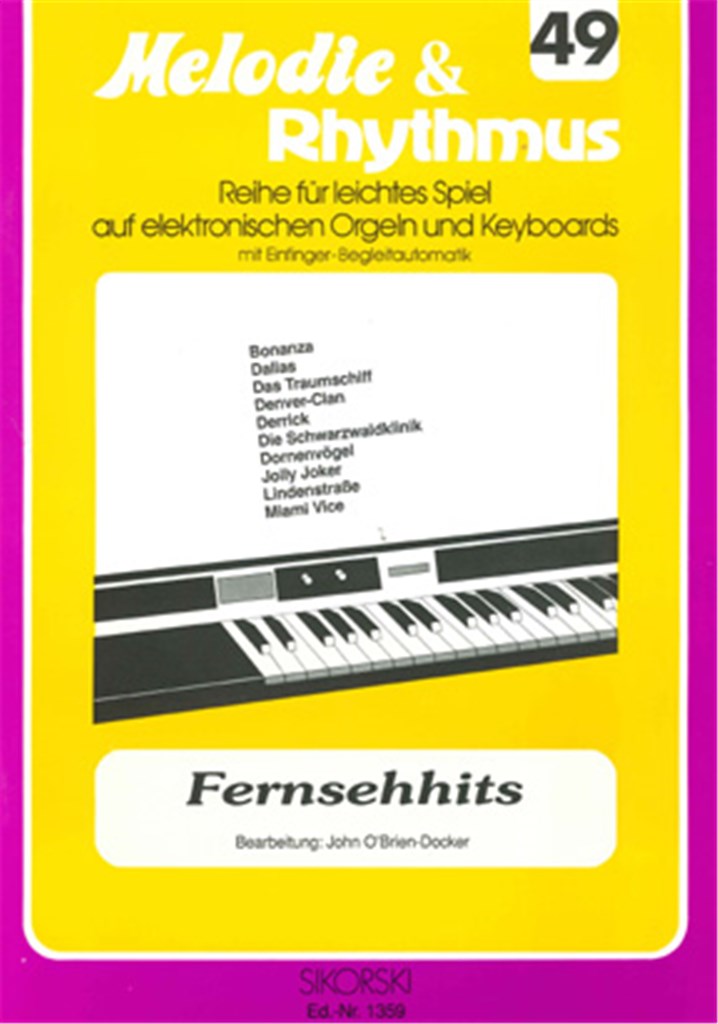 Melodie & Rhythmus, Heft 49: Fernsehhits
