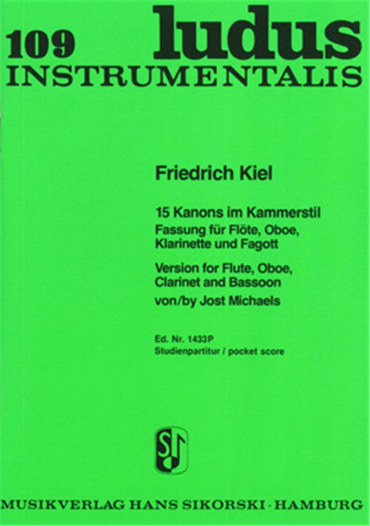 15 Kanons im Kammerstil