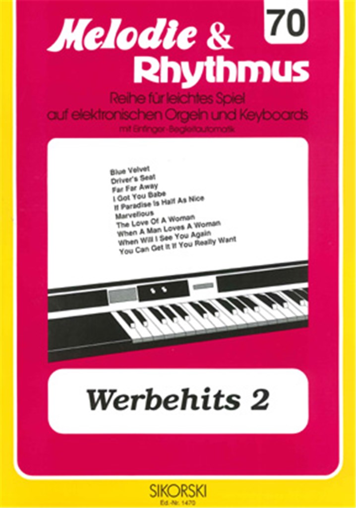 Melodie & Rhythmus, Heft 70: Werbehits 2