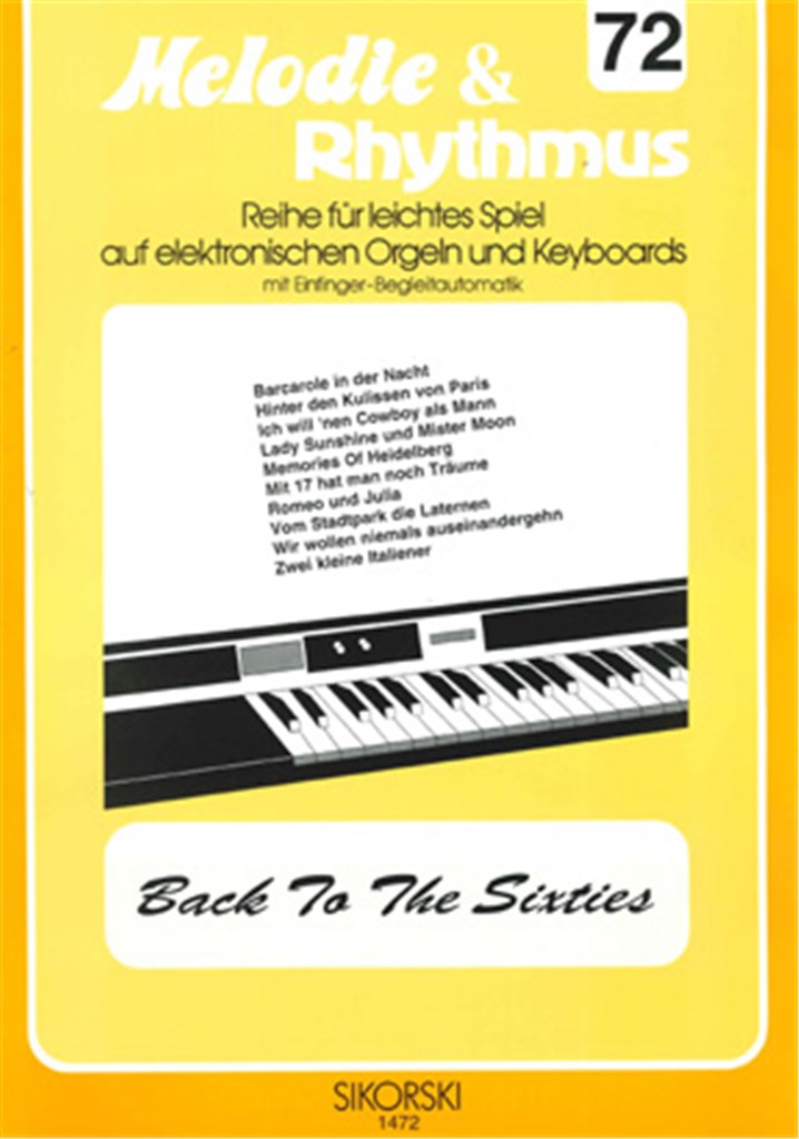 Melodie & Rhythmus, Heft 72: Back To The Sixties