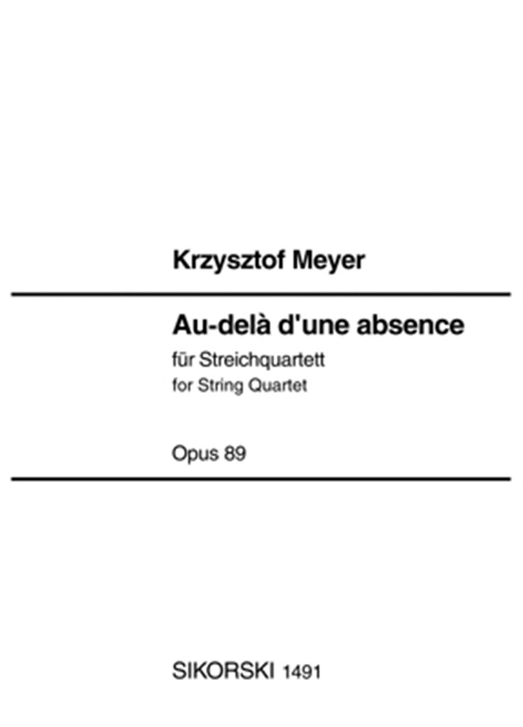 Au-delà d'une absence