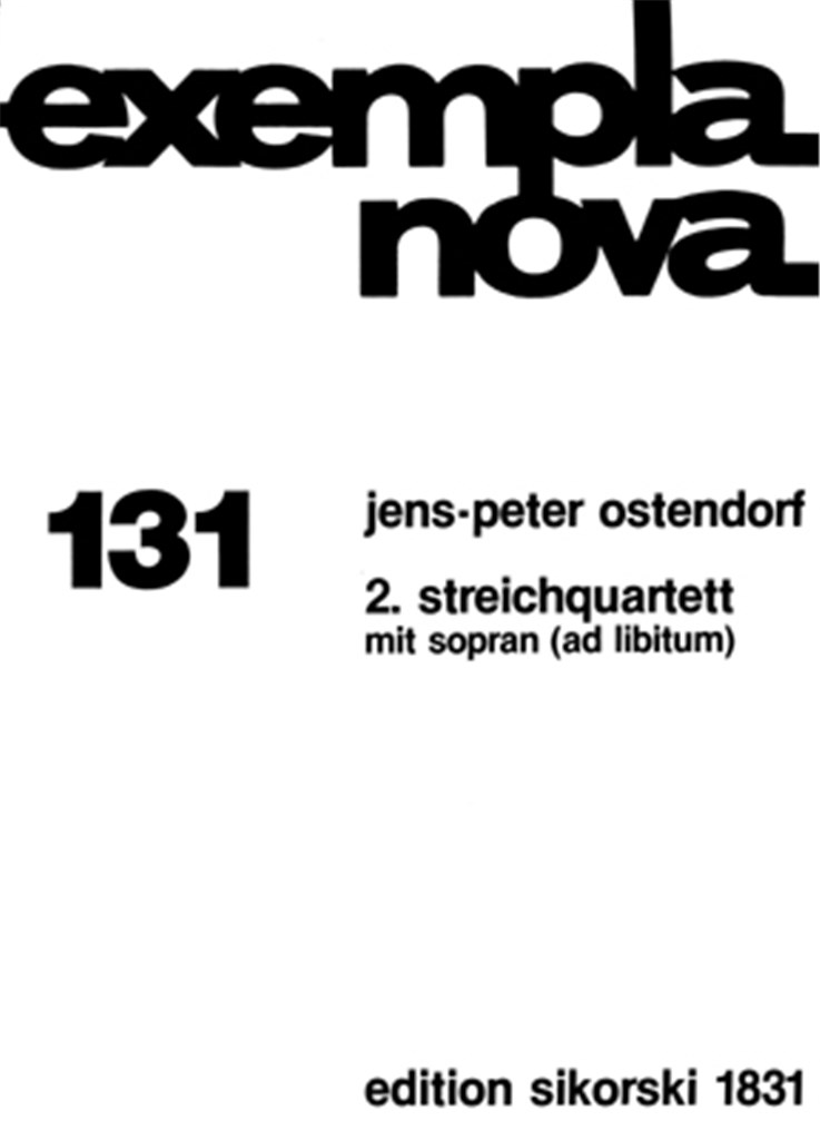 Streichquartett Nr. 2 (mit Sopran ad libitum)