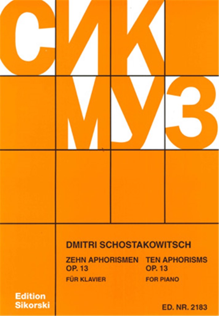 10 Aphorisms Op.13