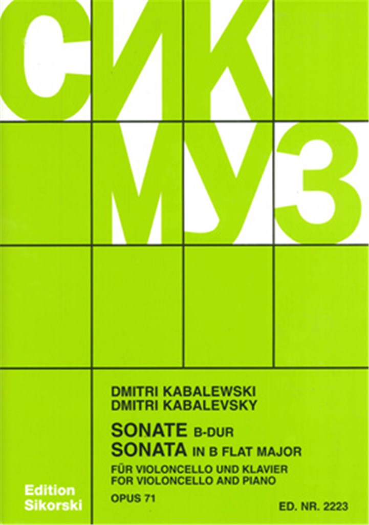 Sonate Op.71