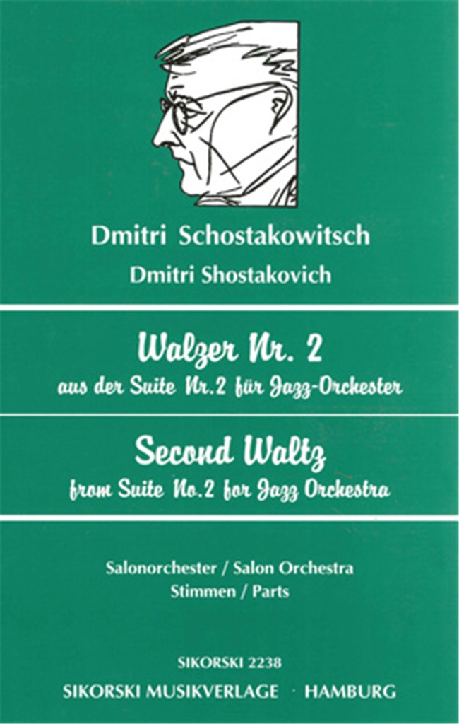 Walz Nr. 2 aus der Suite Nr. 2 für Jazz-Orchester