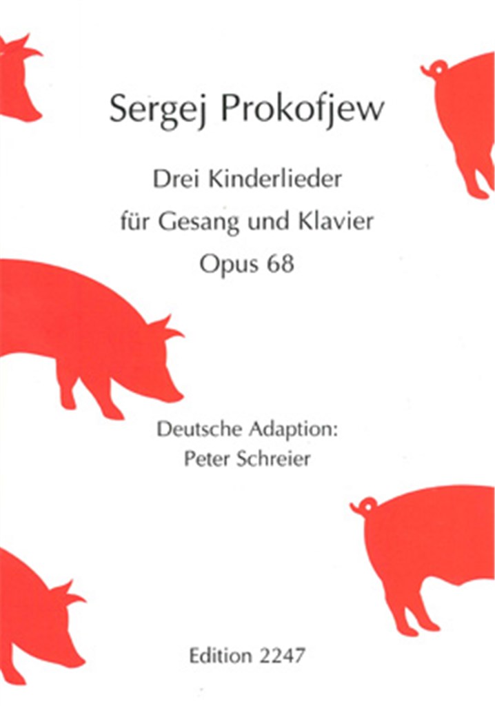 3 Kinderlieder Op 68