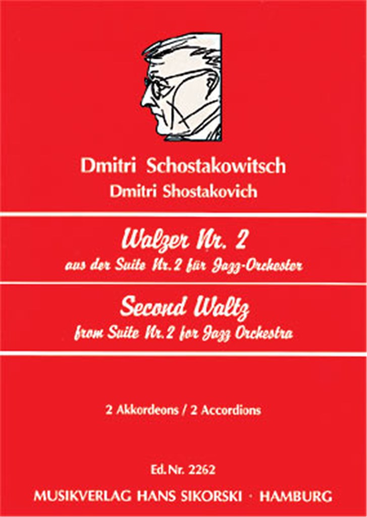Walz Nr. 2 aus der Suite Nr. 2 für Jazz-Orchester